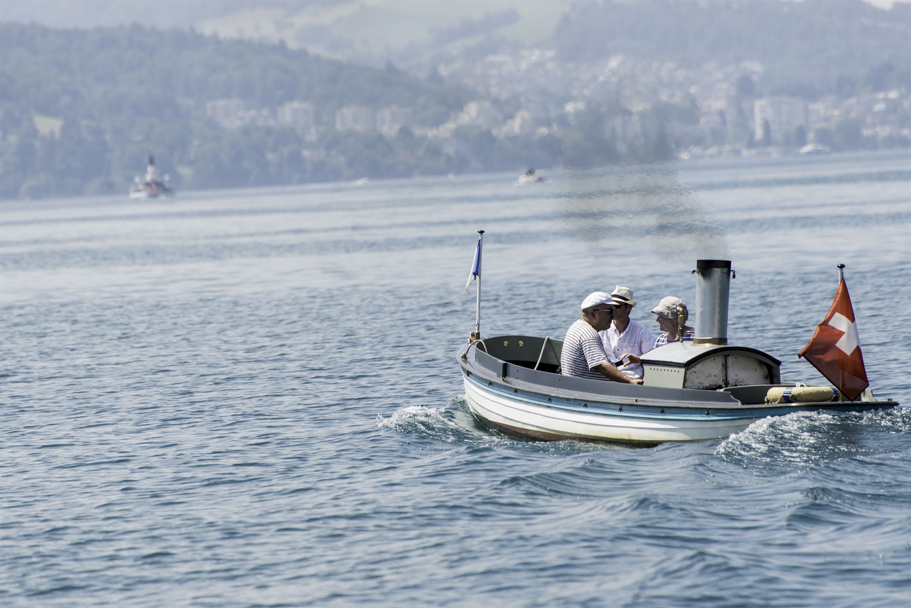 Die letzte Fahrt von Dampfboot Charlotte