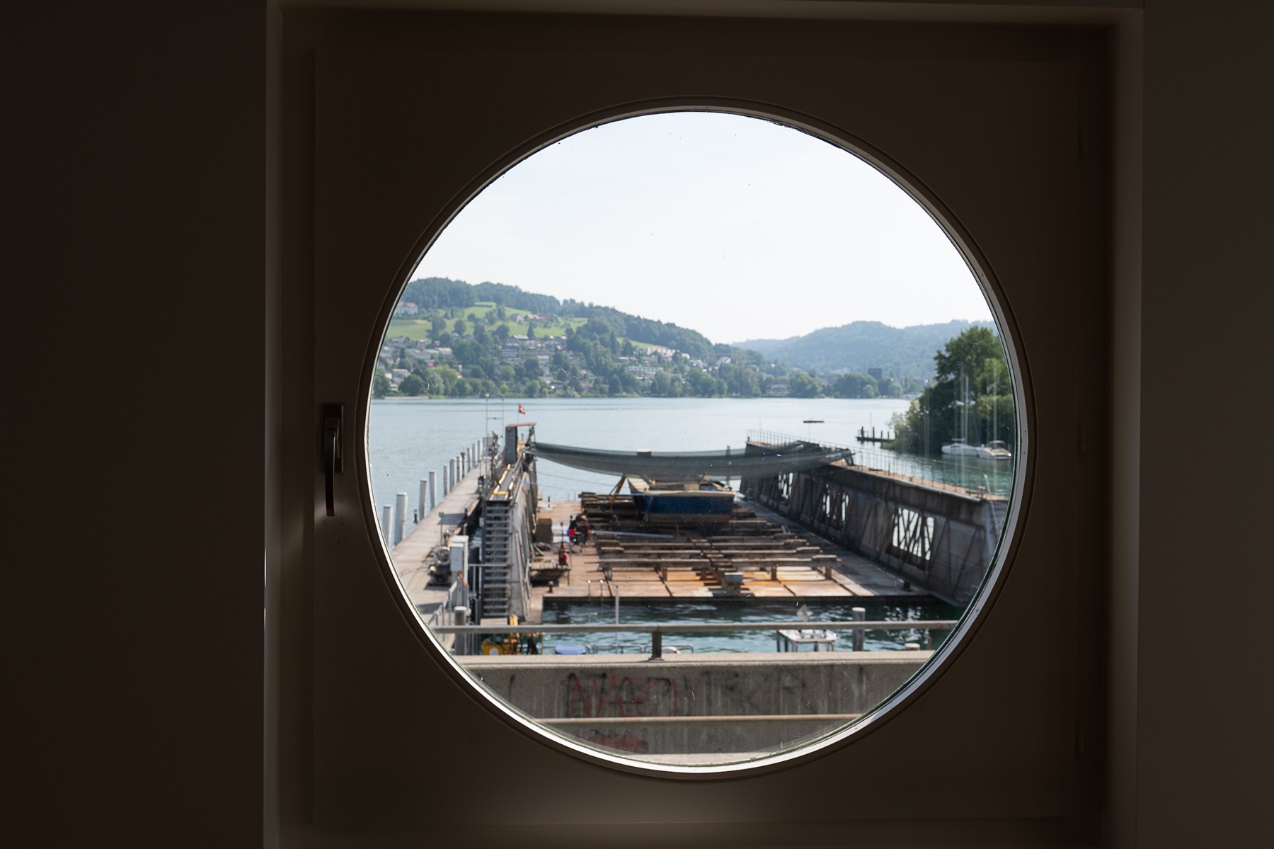 Schwimmdock und Hellinganlage werden in der Luzerner Werft neu gebaut